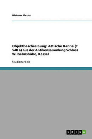 Cover of Objektbeschreibung