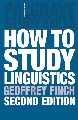 Book cover for How to Study Linguistics