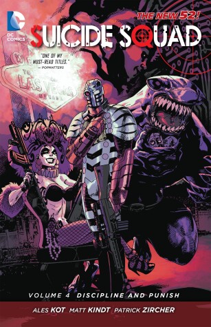 Book cover for Suicide Squad Vol. 4: Discipline and Punish (The New 52)