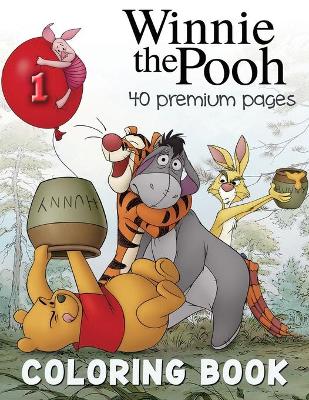 Book cover for Winnie The Pooh Coloring Book Vol1