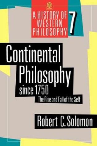 Cover of Continental Philosophy since 1750