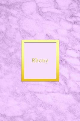 Book cover for Ebony