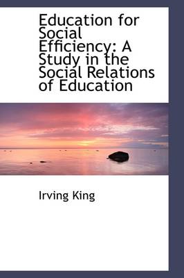 Book cover for Education for Social Efficiency