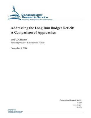 Book cover for Addressing the Long-Run Budget Deficit