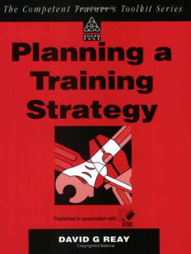 Cover of Planning a Training Strategy