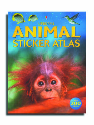 Book cover for Sticker Atlas Animals