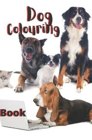 Cover of Dog colouring book