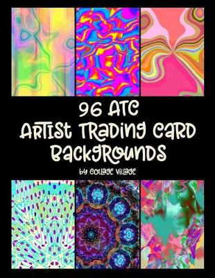 Book cover for 96 ATC Artist Trading Card Backgrounds