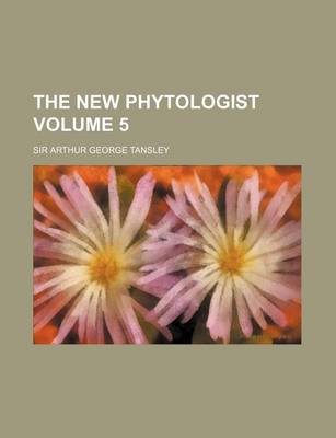 Book cover for The New Phytologist Volume 5