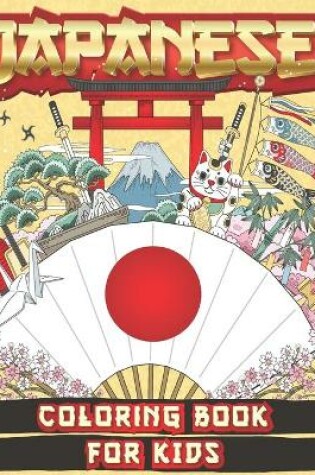 Cover of Japanese Coloring Book for Kids