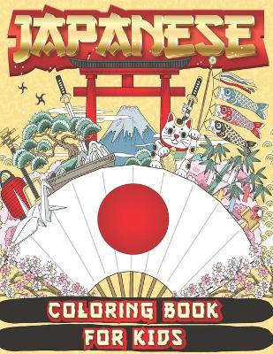 Book cover for Japanese Coloring Book for Kids