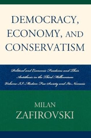 Cover of Democracy, Economy, and Conservatism