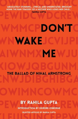 Book cover for Don't Wake Me: The Ballad Of Nihal Armstrong