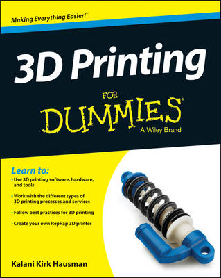 Book cover for 3D Printing for Dummies