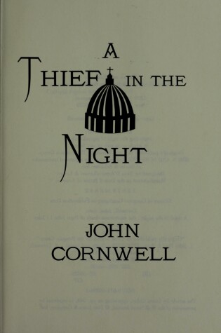 Cover of A Thief in the Night