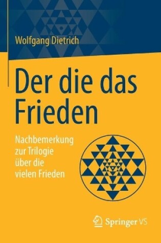 Cover of Der Die Das Frieden