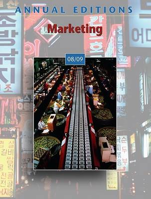 Cover of Annual Editions: Marketing 08/09