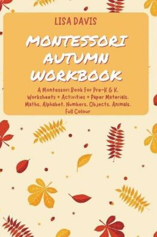 Cover of Montessori Autumn Workbook
