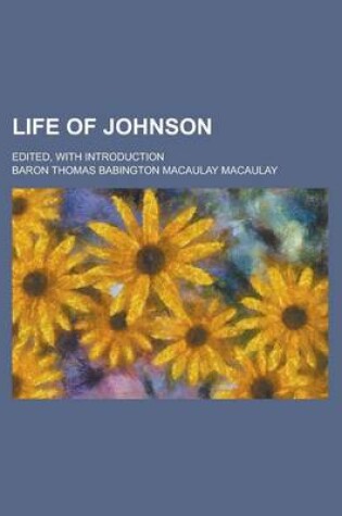 Cover of Life of Johnson; Edited, with Introduction