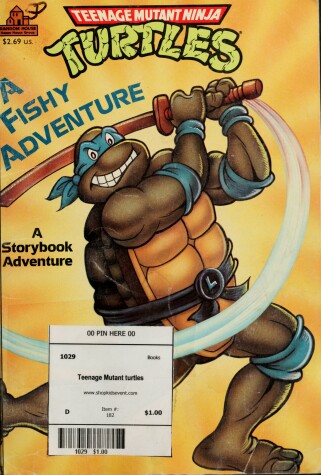 Book cover for Tmnt Fishy Adventure #