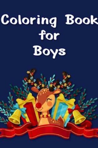 Cover of Coloring Book for Boys