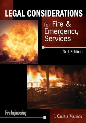 Book cover for Legal Considerations for Fire & Emergency Services