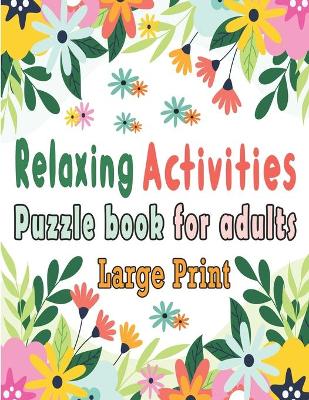 Book cover for Puzzle book for adults