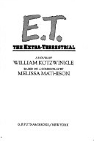 Cover of Extraterrestrial