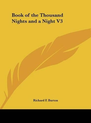 Book cover for Book of the Thousand Nights and a Night V3