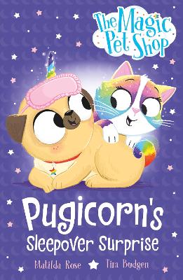 Book cover for Pugicorn's Sleepover Surprise