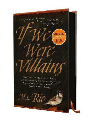 Book cover for If We Were Villains - signed edition