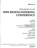 Cover of Proceedings of the 1999 Bioengineering Conference