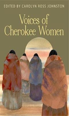 Book cover for Voices of Cherokee Women