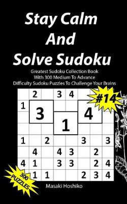 Book cover for Stay Calm And Solve Sudoku #14