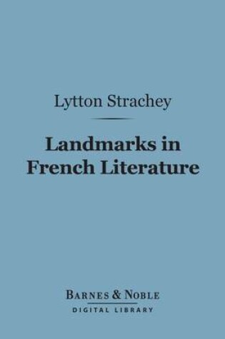 Cover of Landmarks in French Literature (Barnes & Noble Digital Library)