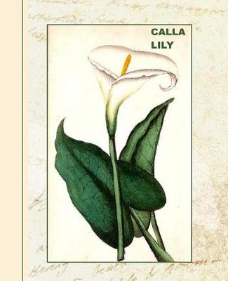 Book cover for Vintage Calla Lily Flower
