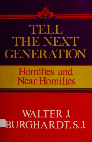 Book cover for Tell the Next Generation