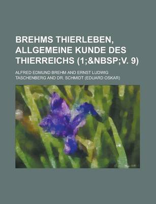 Book cover for Brehms Thierleben, Allgemeine Kunde Des Thierreichs (1;