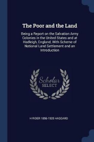 Cover of The Poor and the Land