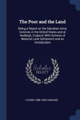 Book cover for The Poor and the Land