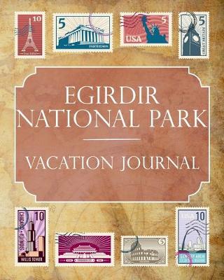 Book cover for Egidir National Park Vacation Journal