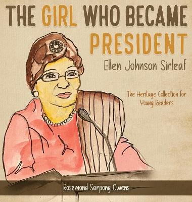 Book cover for The Girl Who Became President