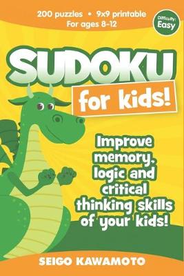 Cover of Sudoku for kids 8-12