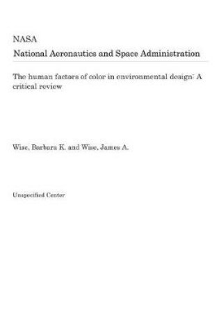 Cover of The Human Factors of Color in Environmental Design