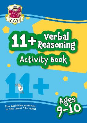 Book cover for 11+ Activity Book: Verbal Reasoning - Ages 9-10