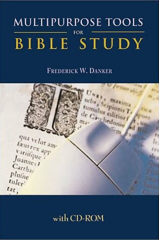 Cover of Multipurpose Tools for Bible Study with CD-Rom