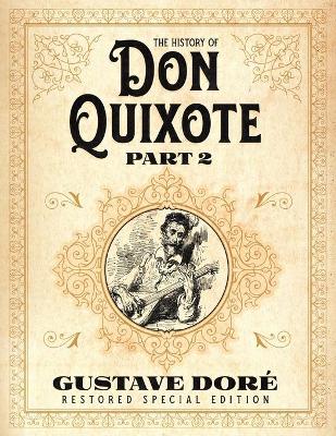 Book cover for The History of Don Quixote Part 2
