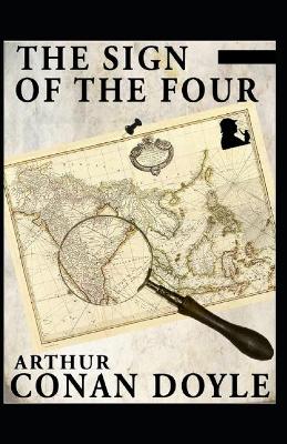 Book cover for The Sign of the Four(Sherlock Holmes #2) illustrated