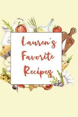 Cover of Lauren's Favorite Recipes