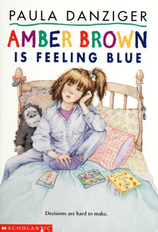 Book cover for Amber Brown is Feeling Blue